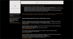 Desktop Screenshot of mantenimientogeneral.com