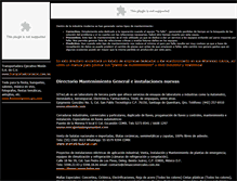 Tablet Screenshot of mantenimientogeneral.com